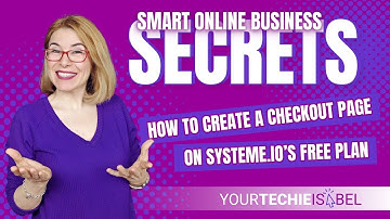 How to Create a Checkout / Payment Page in Systeme.io Free Plan (Systeme Tutorial for Beginners)