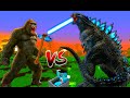 Minecraft | Godzilla Vs Kong With Oggy And Jack | Minecraft Pe | In Hindi | Rock Indian Gamer |