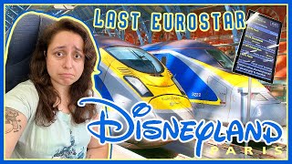 LAST Direct EUROSTAR from London to DISNEYLAND PARIS! Historical Journey END of an ERA 2023