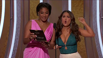 Salma Hayek Is A God | Hold Your Breath Before Watching | GoldenGlobes20