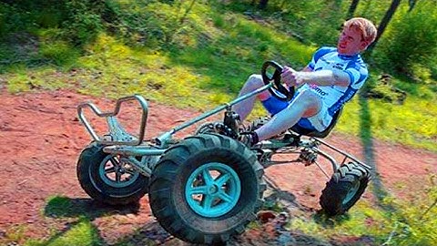 Car Operated By Pedal - Pedal Car Homemade - Mechanical Engineering Project car