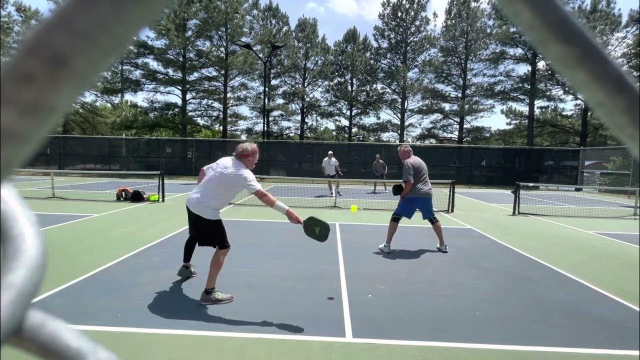 Wake Forest Pickleball Tournament. Mens 60+ 4.0. Gold and Silver Match