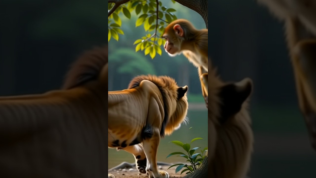 ek ser or bandar ki story 