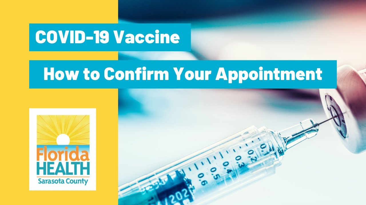 How to Confirm Your COVID-19 Vaccine Appointment: Jan. 22, 2021 - YouTube
