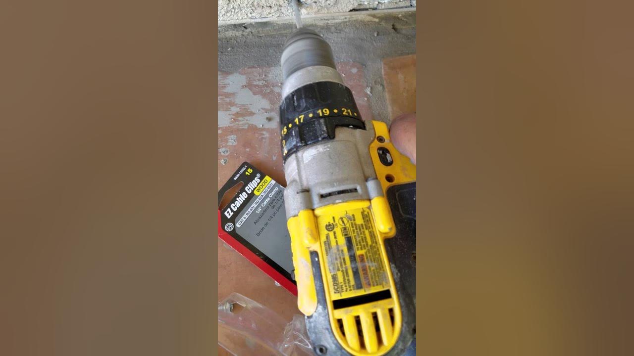 How attach wired to stucco wall YouTube