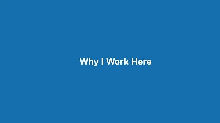 Why I Work Here: Matthew