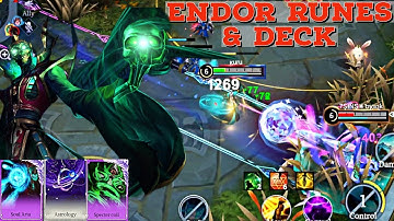 Endor Hero Runes And Cards | Legend Of Ace
