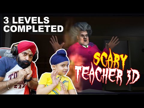 Scary Teacher 3D - 3 Levels Completed | RS 1313 Gamerz | Ramneek Singh 1313