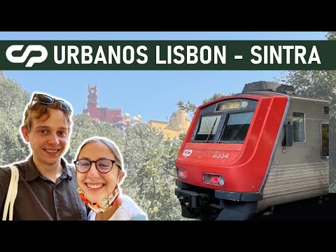 Taking a Lisbon Commuter Train to the Charming Town of Sintra | CP Urbanos Linha de Sintra