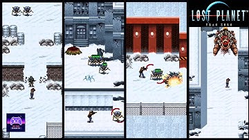 Lost Planet: Trag Zero | Java Game Walkthrough | Level 1-2 (Retro Sci-fi Shooter)