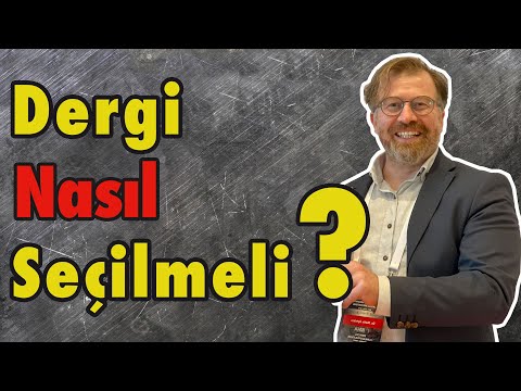 Video: Kadınlar Için Bir Dergi Nasıl Seçilir