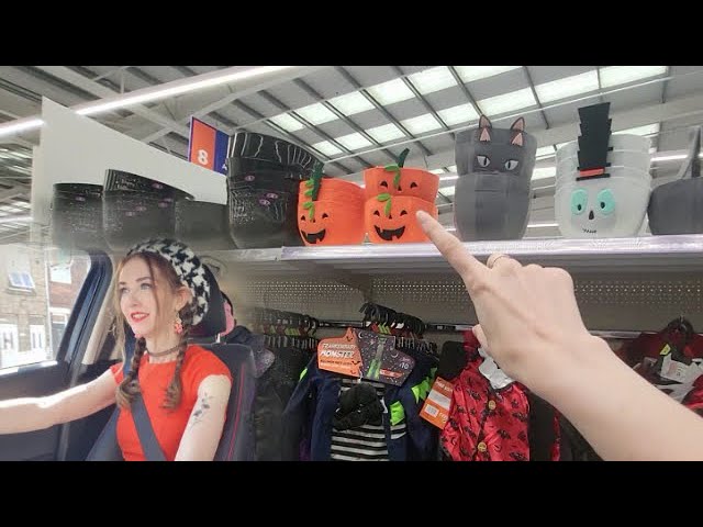 ASMR Follow Me Around: Halloween Shopping