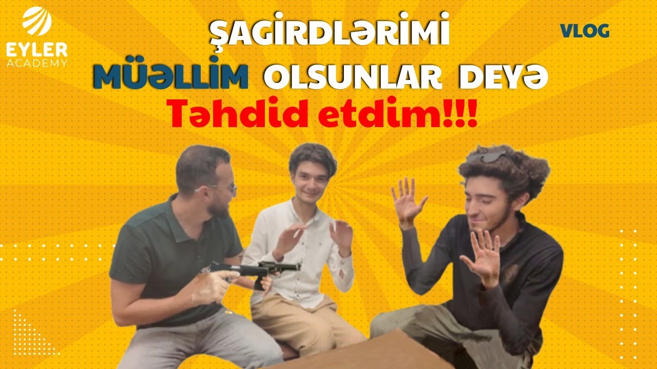 MÜƏLLİM-ŞAGİRDLƏRİMLƏ İSTİRAHƏT VLOGU! İXTİSASLARINI SEÇMƏYƏ 
