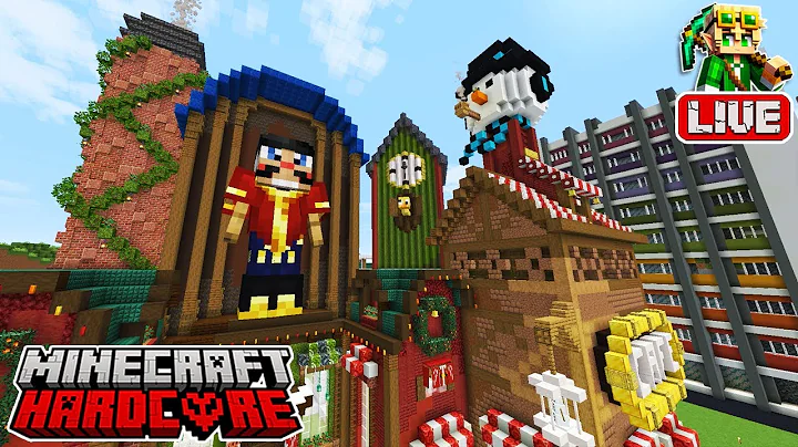 🔴 LIVE 🔴 Detailing the Toy Store Build in my Hardcore Minecraft Forever World