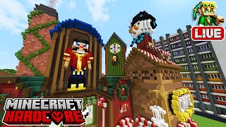 🔴 LIVE 🔴 Detailing the Toy Store Build in my Hardcore Minecraft Forever World