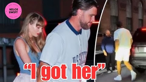 NEW FOOTAGE: Travis Kelce SIDELINES Taylor Swift