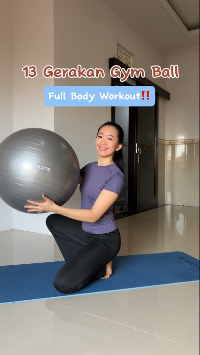 Gym ball exercise | full body workout #pilates #workout