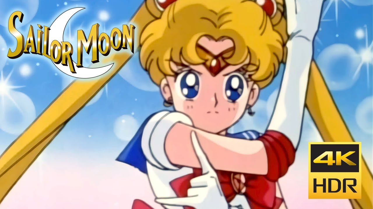 Sailor Moon English DiC Opening (4K Remastered)