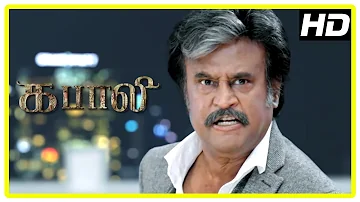 Kabali Tamil Movie Scenes | Rajini destroys Winston's business | Rajini Ends Kishore | Radhika Apte