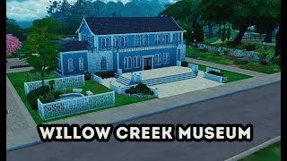 Sims 4 Speed Build: Willow Creek Museum