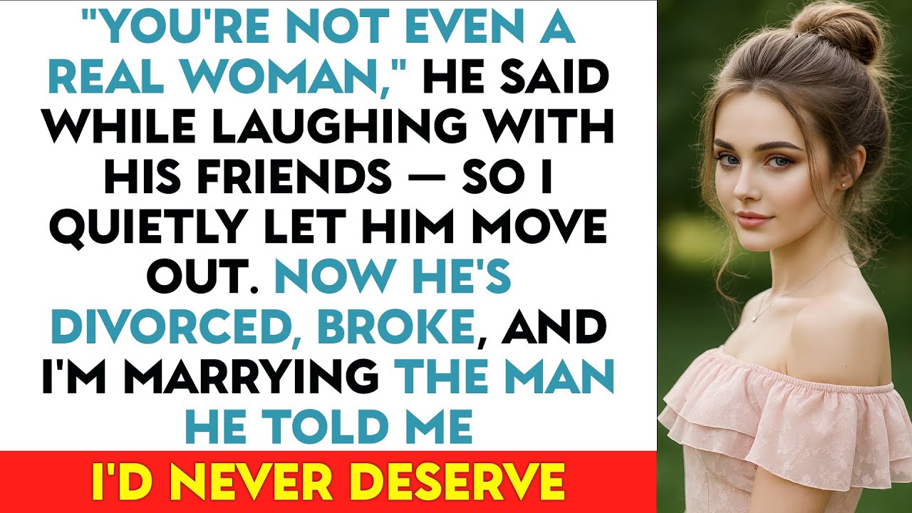 "You're Not Even a Real Woman," He Said While Laughing With His Friends — So I Quietly Let Him Mov..
