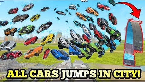 Extreme Car Driving Simulator All angry Car Jumps 🤯| Jumps In City Map🔥