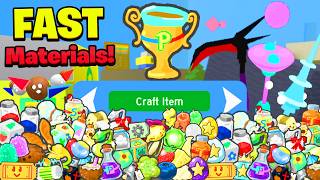NEW BEST Way For EVERY Material FAST & UPDATED! FULL GUIDE (Bee Swarm Simulator) screenshot 1