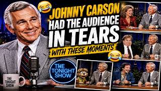 🤣JOHNNY CARSON HAD THE AUDIENCE IN TEARS WITH THESE MOMENTS🤣 | THE TONIGHT SHOW