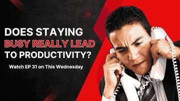 Being Busy Isn’t Being Productive — Teaser Out Now! 👀 Full Video Coming Soon!