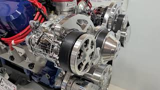 347 Ford stroker  425Hp Roller cam Holley sniper Fuel injection /Wraptor pulley kit .as shown 18,385