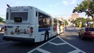 MTA: 2003 New Flyer D60HF "Galaxy" Articulated [5630] Bx28 bus