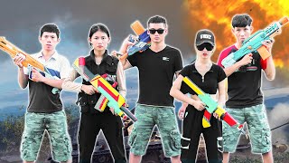 Xgirl Nerf Studio: Warrior Cherry Xgirl Nerf Guns Comeback To Rescue Candy Group Criminal Alibaba