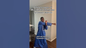 Which Ramadan muslim are you #shorts