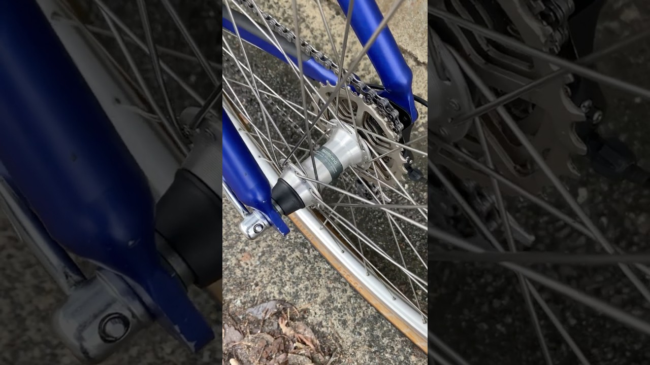 Vintage Shimano Acera X hubs M290