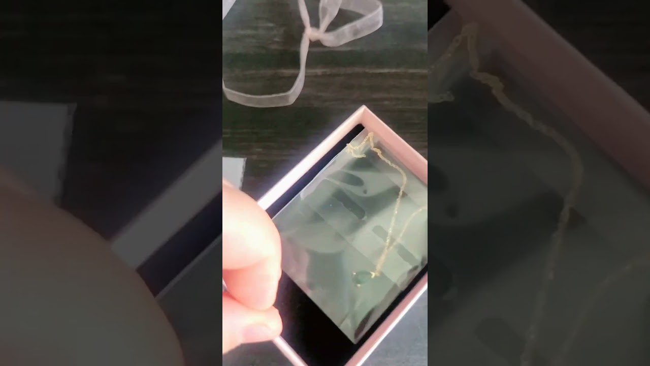 Budget friendly emerald necklace 🙂 