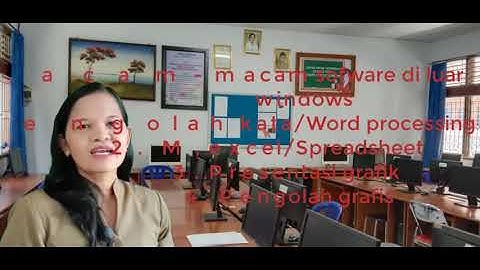 Program aplikasi dan cara menggunakannya