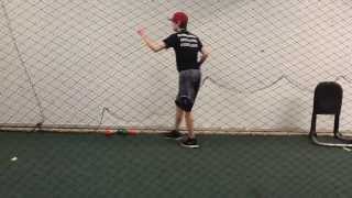 Weighted baseball pull down throws