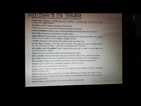 Chapter 6 Visual Basic 6.0 class VII