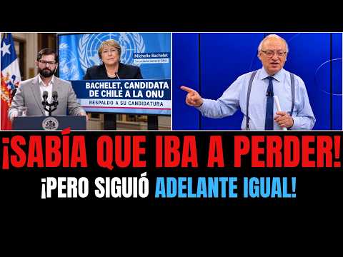 ¡REVELADOR! Tomás Mosciatti ASEGURA que Boric CONVENCIÓ a Bachelet aun SABIENDO que iba a perder