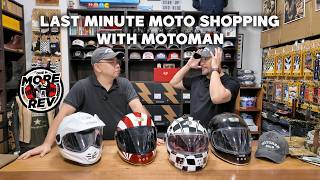 Last minute moto shopping with Motoman