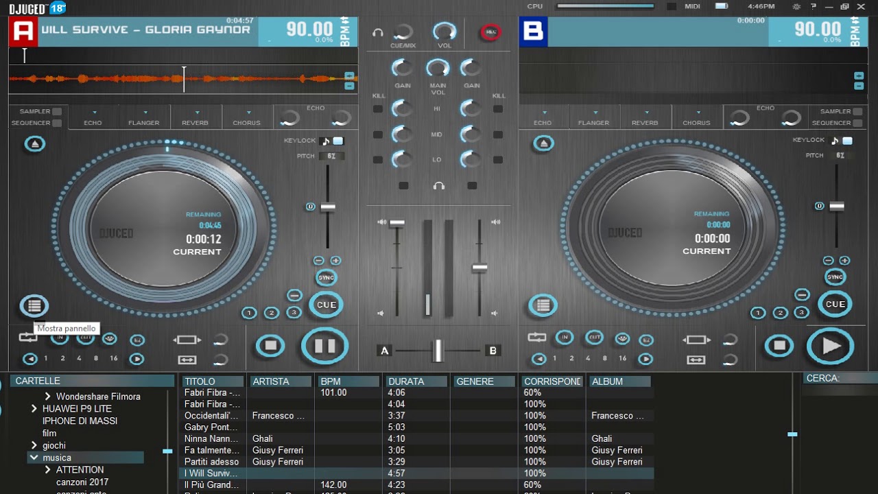 come usare djuced 18