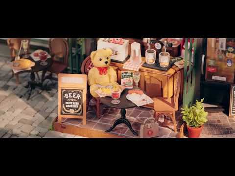 Miniature Bistro Kit – Rolife Tipsy Restaurant DG167 product video preview
