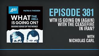WTH Is Going On (Again) With the Ceasefire in Iran? Nicholas Carl Explains | WHAT THE HELL
Subscribe to AEIs Podcast Channel on YouTube
https://bit.ly/3gh4SMa
Like us on Facebook
https://www.facebook.com/AEIonline
Follow us on Twitter
https://twitter.com/AEI
For more information
http://www.aei.org
Third-party photos, graphics, and/or video clips in this video may have been cropped or reframed. Third-party photos, graphics, video clips, and/or music may have been edited in a way that does not alter the meaning of the third-party work(s). Music in this video may have been recut from its original arrangement and timing.
In the event this video uses Creative Commons assets: If not noted in the description, titles for Creative Commons assets used in this video can be found at the link provided after each asset.
The use of third-party photos, graphics, video clips, and/or music in this video does not constitute an endorsement from the artists and producers licensing those materials.
AEI operates independently of any political party and does not take institutional positions on any issues. AEI scholars, fellows, and their guests frequently take positions on policy and other issues. When they do, they speak for themselves and not for AEI or its trustees or other scholars or employees.
More information on AEI research integrity can be found here: http://www.aei.org/about/
#aei #news #politics #government #education #podcast #iran WTH Is Going On (Again) With the Ceasefire in Iran? Nicholas Carl Explains | WHAT THE HELL