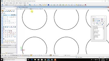 Microstation V8i - How To Export Coordinates For The Center Point Of Circles