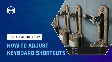 #C4DQuickTip 51: How to adjust keyboard shortcuts in Cinema 4D