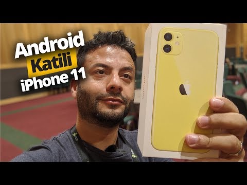 iPhone 11 Kutusundan   k yor  Android katili geldi
