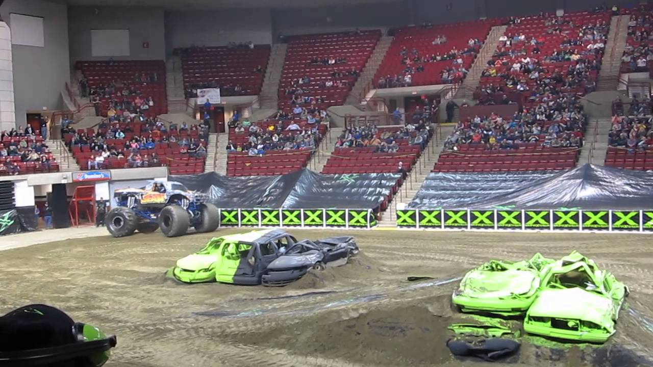 Monster X Tour Holman's Beast Wheelies Amherst, MA 3/29/14