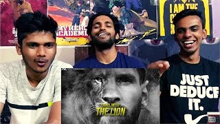 The lion - lionel messi reaction ...