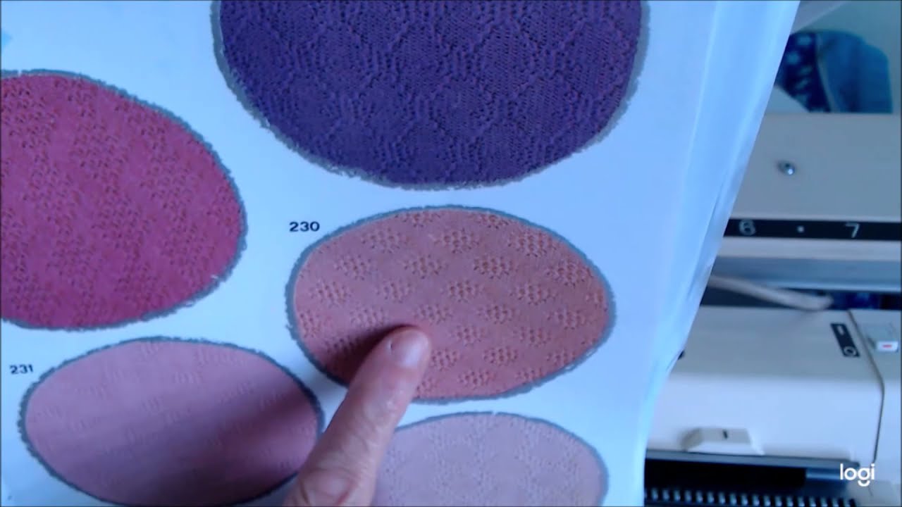 13/04/21; Machine KH940 électronique: programmer motif personnel et un motif intégré dans la machine