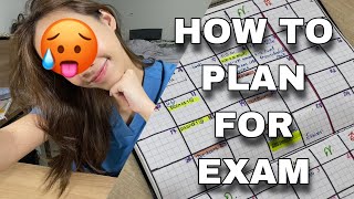 วางแผนอ่านหนังสือสอบ HOW TO PLAN FOR EXAM | อ่านยังไงให้ทัน ไม่ลน🔥 | WendyDelight